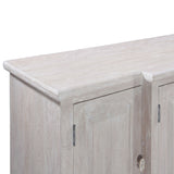 San Rafael 68" Breakfront Sideboard in Heirloom White