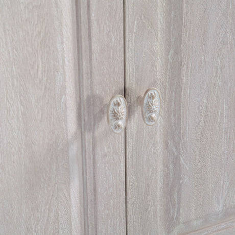 San Rafael 68" Breakfront Sideboard in Heirloom White from Home Trends & Design - Luna Furniture