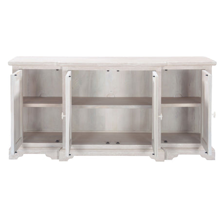 San Rafael 68" Breakfront Sideboard in Heirloom White from Home Trends & Design - Luna Furniture