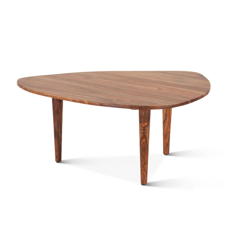 Salem 37" Coffee Table in Natural Sheesham Wood from Home Trends & Design - Luna Furniture