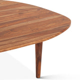 Salem 37" Coffee Table in Natural Sheesham Wood from Home Trends & Design - Luna Furniture