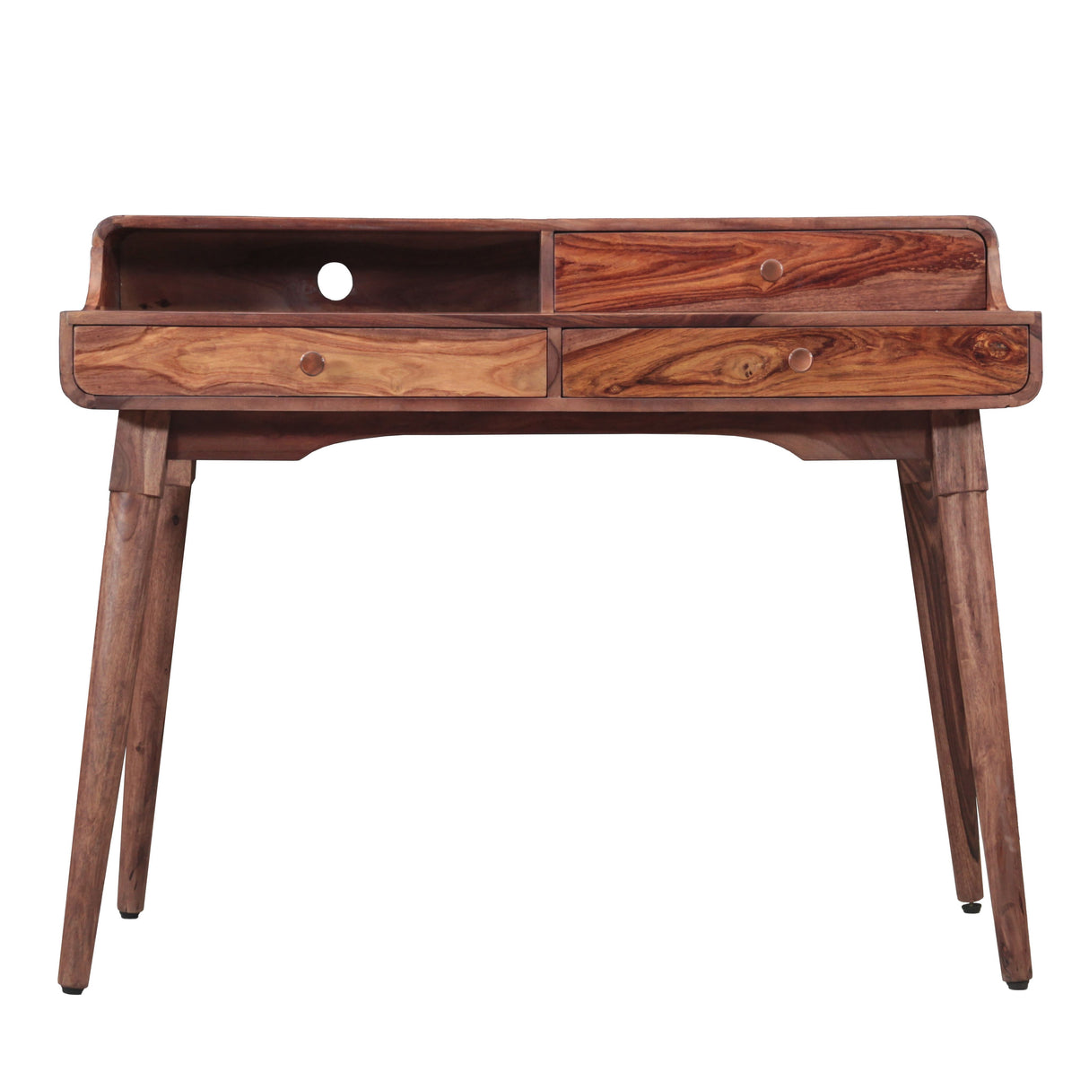 Salem Office Desk 45" in Natural Sheesham from Home Trends & Design - Luna Furniture