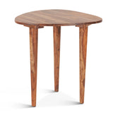 Salem 23" Side Table in Natural Sheesham Wood from Home Trends & Design - Luna Furniture
