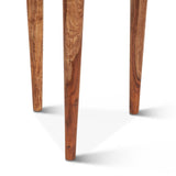 Salem 23" Side Table in Natural Sheesham Wood from Home Trends & Design - Luna Furniture