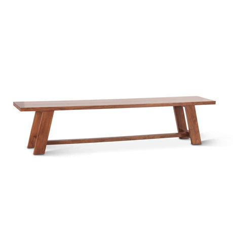 Savannah 80" Bench in Cinnamon Brown from Home Trends & Design - Luna Furniture