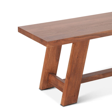 Savannah 80" Bench in Cinnamon Brown from Home Trends & Design - Luna Furniture