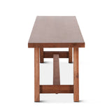 Savannah 80" Bench in Cinnamon Brown from Home Trends & Design - Luna Furniture
