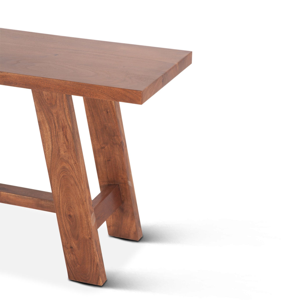 Savannah 60" Counter Bench in Cinnamon Brown from Home Trends & Design - Luna Furniture