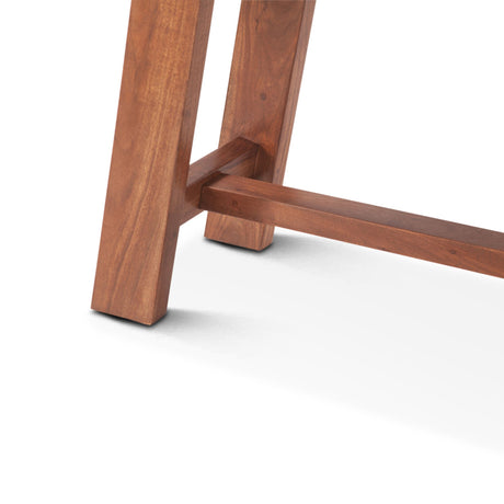 Savannah 60" Counter Bench in Cinnamon Brown from Home Trends & Design - Luna Furniture