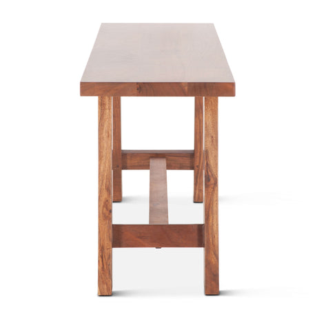 Savannah 60" Counter Bench in Cinnamon Brown from Home Trends & Design - Luna Furniture