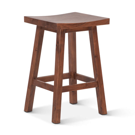 Savannah 16" Counter Stool in Cinnamon Brown from Home Trends & Design - Luna Furniture