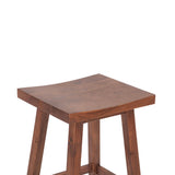Savannah 16" Counter Stool in Cinnamon Brown from Home Trends & Design - Luna Furniture