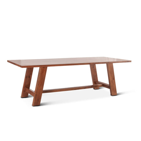 Savannah 94" Dining Table in Cinnamon Brown from Home Trends & Design - Luna Furniture