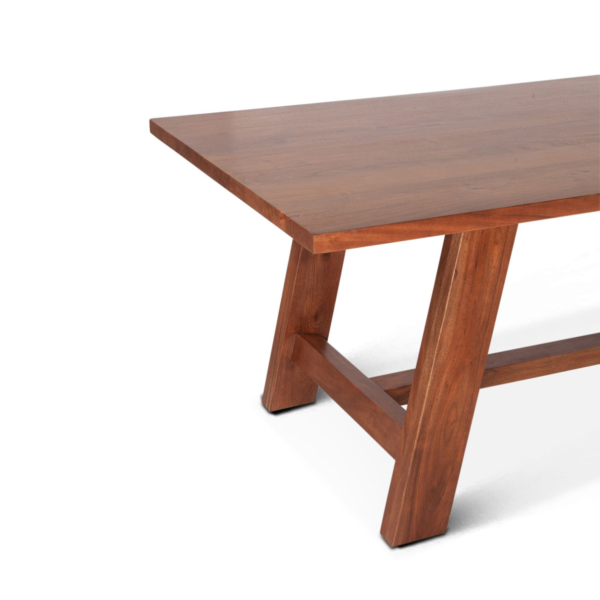 Savannah 94" Dining Table in Cinnamon Brown from Home Trends & Design - Luna Furniture