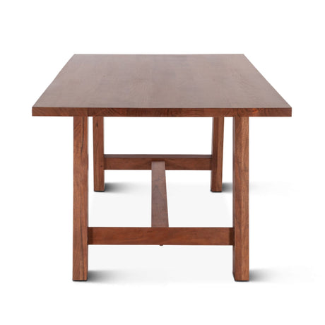 Savannah 94" Dining Table in Cinnamon Brown from Home Trends & Design - Luna Furniture
