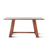 Savannah 75" Gathering Table in Cinnamon Brown from Home Trends & Design - Luna Furniture