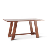 Savannah 75" Gathering Table in Cinnamon Brown from Home Trends & Design - Luna Furniture