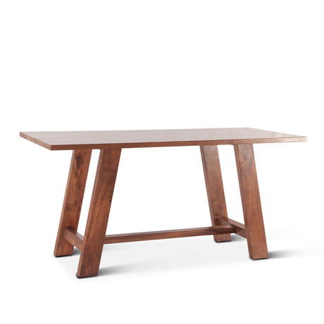 Savannah 75" Gathering Table in Cinnamon Brown from Home Trends & Design - Luna Furniture