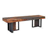 Sierraville 70" Bench in Capri Sheesham from Home Trends & Design - Luna Furniture