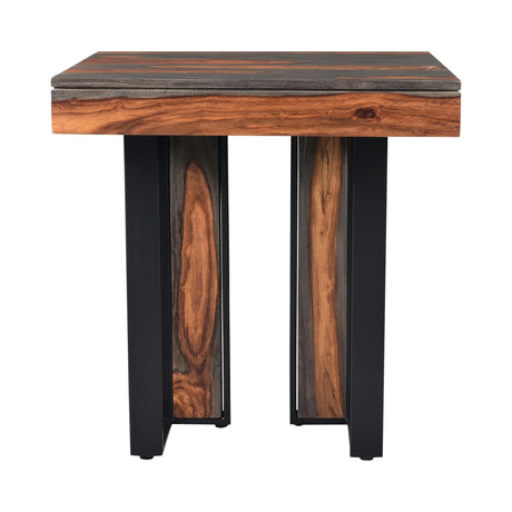 Sierraville 26" End Table in Capri Sheesham from Home Trends & Design - Luna Furniture