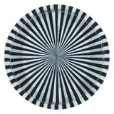 Taara Round Tray in Radial Pattern from Home Trends & Design - Luna Furniture