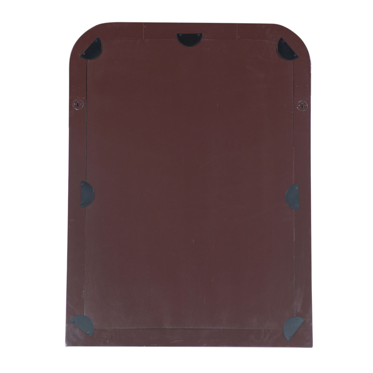 Taara 48" Mirror Frame in Brown and White Striped Pattern from Home Trends & Design - Luna Furniture