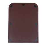Taara 48" Mirror Frame in Brown and White Striped Pattern from Home Trends & Design - Luna Furniture