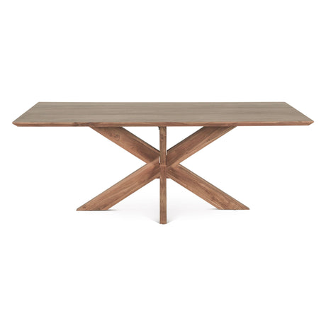 Tallinn 78" Dining Table in Weathered Acacia from Home Trends & Design - Luna Furniture