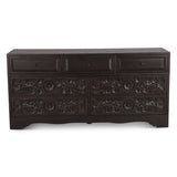 Taj 71" Dresser with Plinth Base in Vintage Brown from Home Trends & Design - Luna Furniture