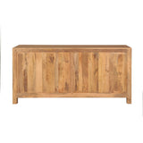 Taj 71" Dresser with Plinth Base in Whitewash from Home Trends & Design - Luna Furniture