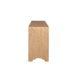 Taj 71" Dresser with Plinth Base in Whitewash from Home Trends & Design - Luna Furniture