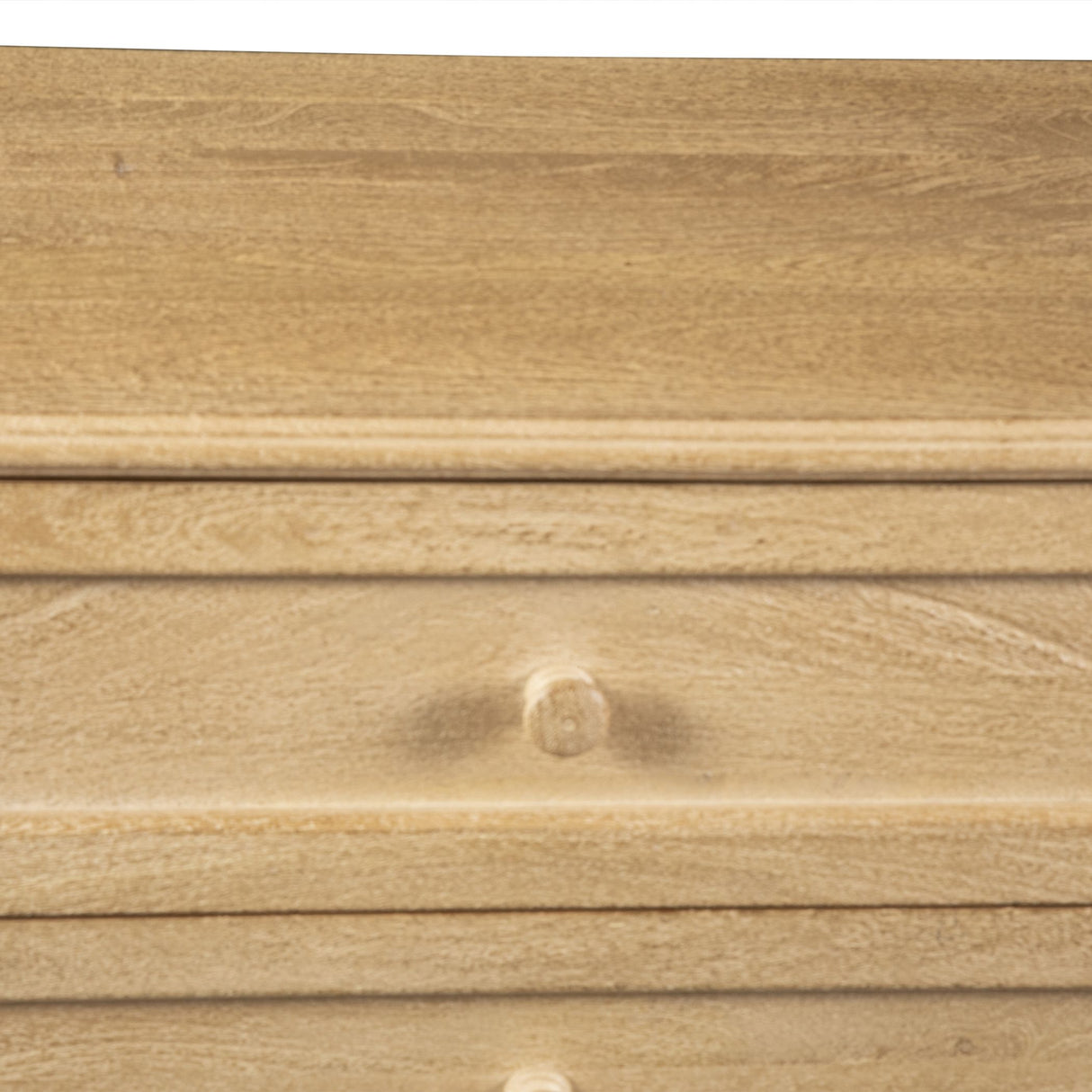 Taj 28" Three Drawer Nightstand in Whitewash from Home Trends & Design - Luna Furniture