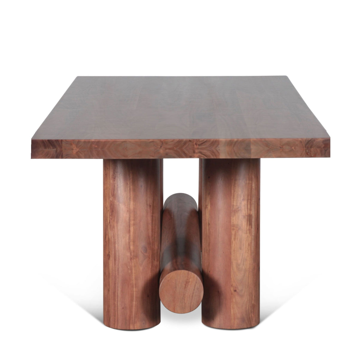 Timbers Barrel 94" Dining Table in Light Vinegar Acacia from Home Trends & Design - Luna Furniture