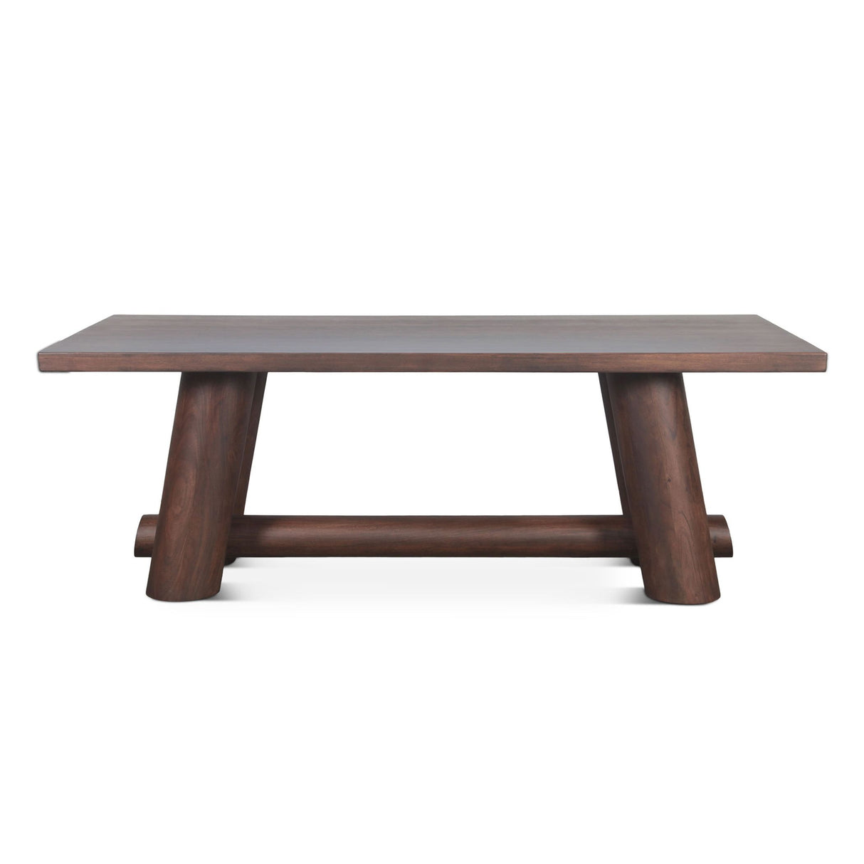 Timbers Barrel 94" Dining Table in Vinegar Acacia from Home Trends & Design - Luna Furniture