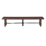 Timbers Lincoln 80" Bench in Vinegar Acacia from Home Trends & Design - Luna Furniture