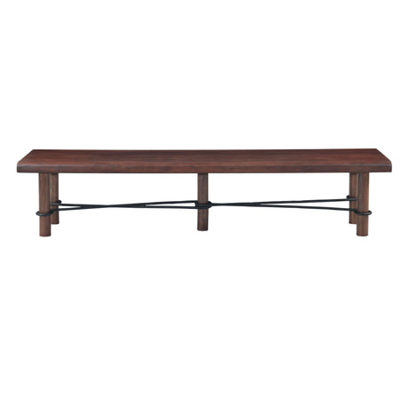 Timbers Lincoln 80" Bench in Vinegar Acacia from Home Trends & Design - Luna Furniture