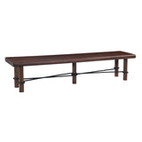 Timbers Lincoln 80" Bench in Vinegar Acacia from Home Trends & Design - Luna Furniture