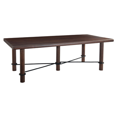 Timbers Lincoln 88" Dining Table in Vinegar Acacia from Home Trends & Design - Luna Furniture