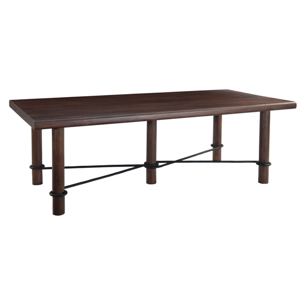 Timbers Lincoln 88" Dining Table in Vinegar Acacia