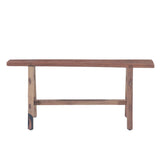 Tribal 42" Reclaimed Wood Bench