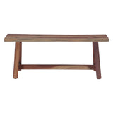 Tribal 48" Reclaimed Wood Bench