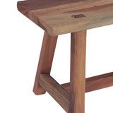 Tribal 48" Reclaimed Wood Bench