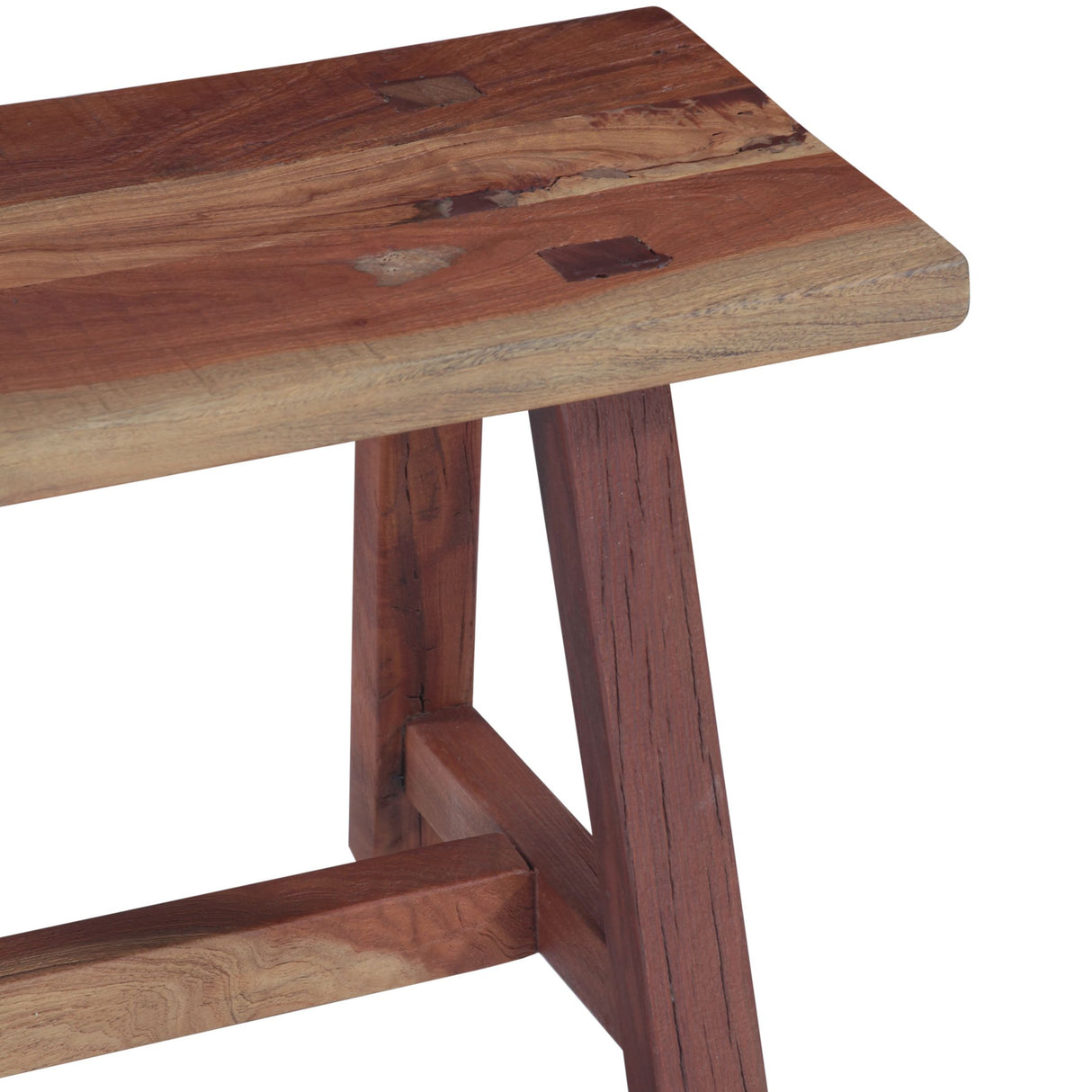 Tribal 48" Reclaimed Wood Bench