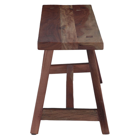 Tribal 48" Reclaimed Wood Bench from Home Trends & Design - Luna Furniture