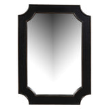 Turin 31" Mirror in Distressed Black from Home Trends & Design - Luna Furniture