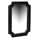 Turin 31" Mirror in Distressed Black from Home Trends & Design - Luna Furniture