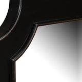 Turin 31" Mirror in Distressed Black from Home Trends & Design - Luna Furniture