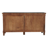 Turin 70" Sideboard in Distressed Black from Home Trends & Design - Luna Furniture
