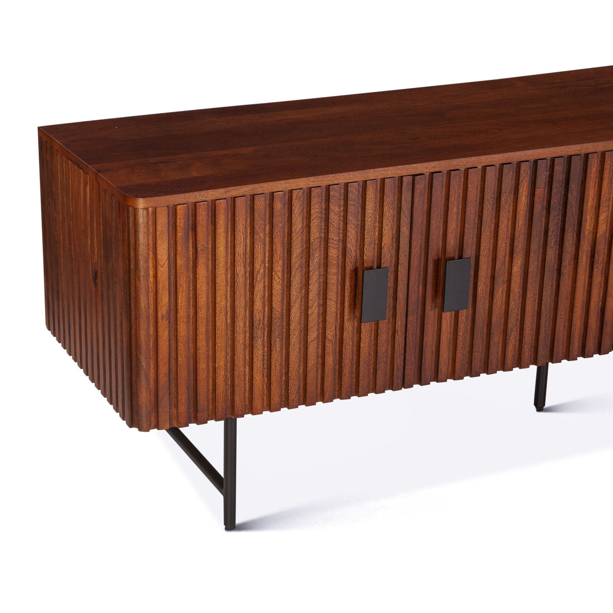 Verbania 67" Plasma Cabinet in Pecan Brown from Home Trends & Design - Luna Furniture