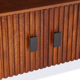 Verbania 67" Plasma Cabinet in Pecan Brown from Home Trends & Design - Luna Furniture